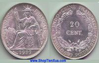 Đồng bạc hoa xòe chuẩn cổ 20 cent (Đang sale 1 cặp 600k)