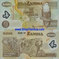 P4 : Zimbia 500 Kwacha 2008