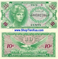 MS215 - 10 cent seri 641 năm 1965